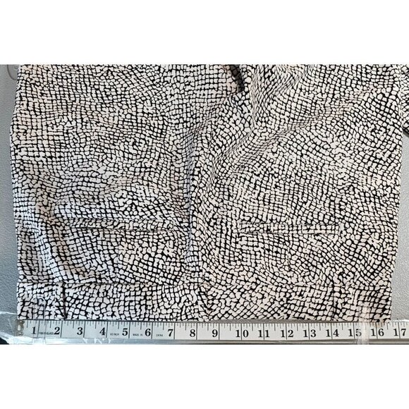 Banana Republic Womens 4 Ryan Pants in Cool Neutral Boa Print - Picture 5 of 12